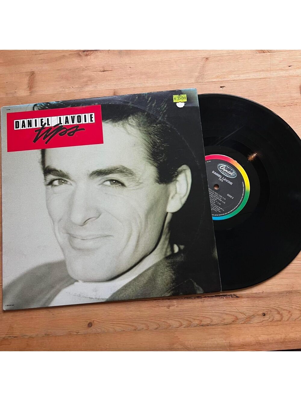 Daniel Lavoie - Tips 33rpm VG+ VR02